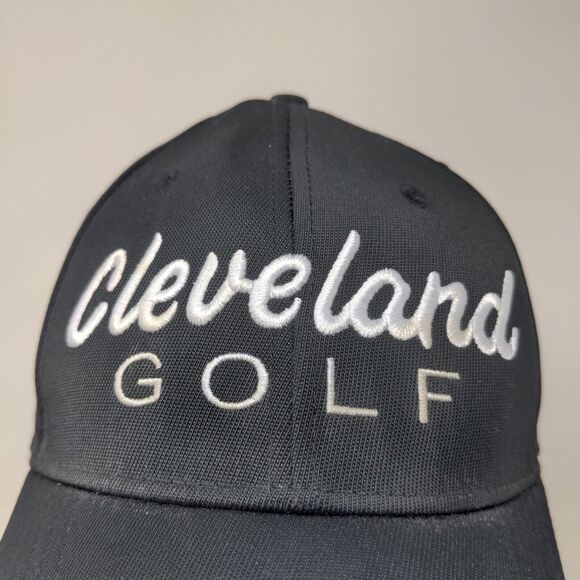 Cleveland Golf Men's Strapback Hat Black Adjustable Embroidered Logo - Picture 4 of 13